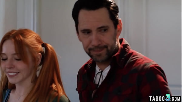 Stepdad offers his teen stepdaughters Madi Collins ass to a social worker
