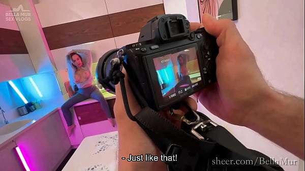 Sex Vlog - My first double penetration in years! Behind the scenes of porn creating - by Bella Mur