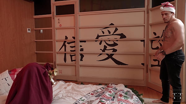 This Christmas Santa gave me a beautiful horny blonde