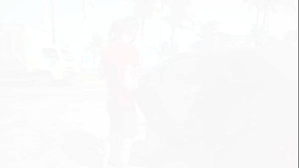 1.90m Japanese-Brazilian beauty, OB Honey almost naked on the street, then fucks 3 huge cocks (DAP, Anal, 0% pussy, huge gapes, ATM) OB358