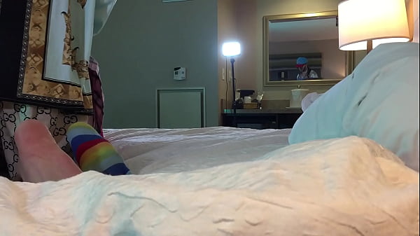 Rapper Fucks Hot Tgirl in Chastity