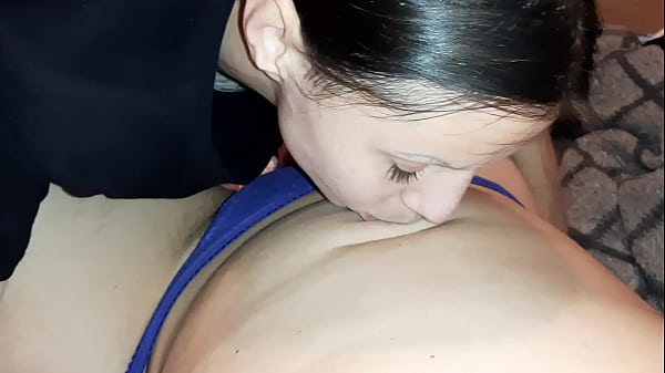 My stepdaughter licks me while my husband is at work