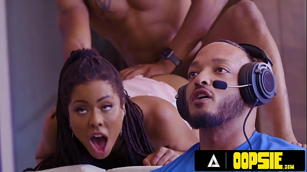 OOPSIE - Stacked Kira Noir Pays Delivery Guy With SNEAKY HARD ROUGH SEX While Boyfriend Is Gaming