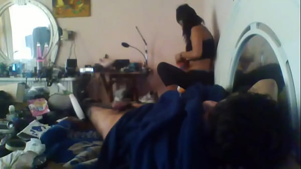 My friend, addicted to cock, gives me some blowjobs and fucks because she thought I was . Thumbnail