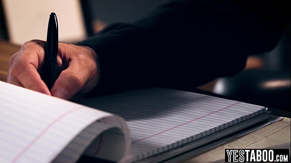 Kinky teen secretary fucks boss in office while hes on the phone