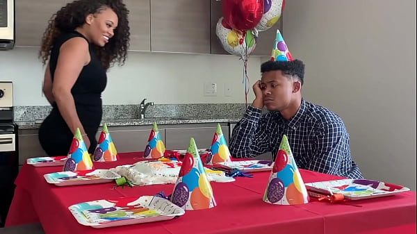 nobody came to my bday party so my stepmom gave me an extra surprise... pt1