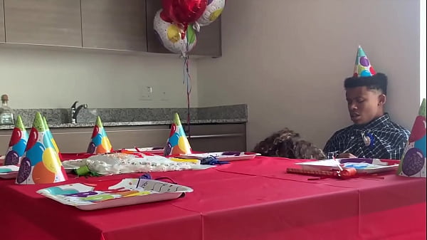 nobody came to my bday party so my stepmom gave me an extra surprise... pt1