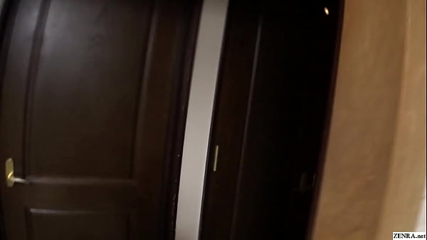 Japanese MILF visits busty cheating wife to help her shower