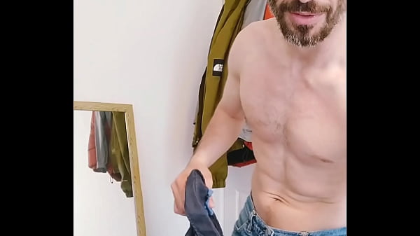 English Bull scrubs up well, shirt and jeans gets stripped bare