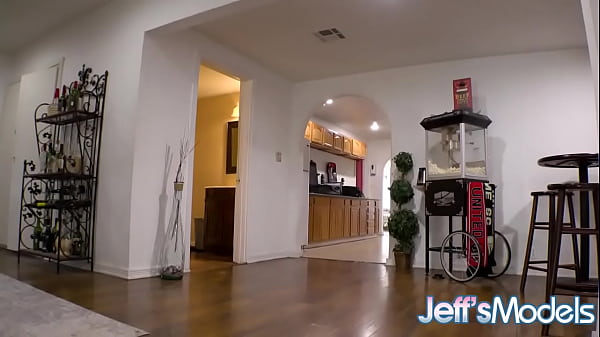 Gigantic Tits BBW Veronica Jasmine Seduces a Black Guy into Hot Sex