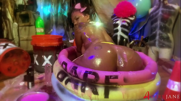 SEXY SLIMY MESSY EBONY ANAL GAPING Thumbnail