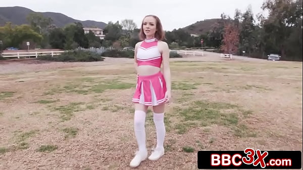 Slutty Cheerleader Takes On Seven Handsome BBC Studs