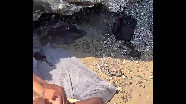 Anna Polina interracial public sex on beach - MySexMobile