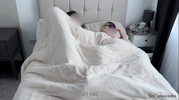 Step Mom And Son Share a Bed in AirBNB