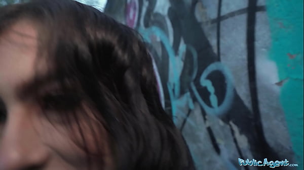 Public Agent Sexy Colombian babe sucks and fucks in public place