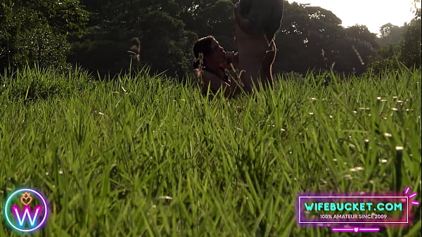 Wife Porn by Wifebucket - Spying on my step-sister and her boyfriend fucking outdoor