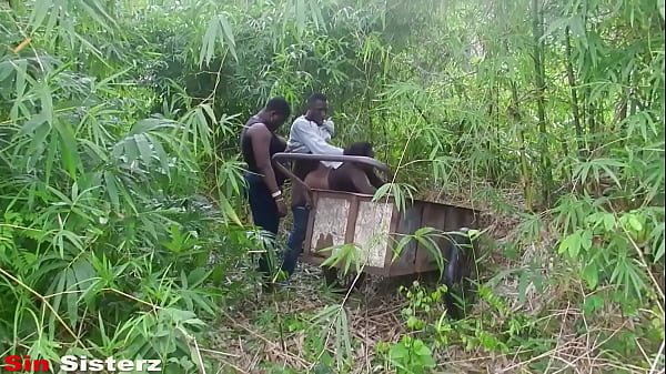 AFRICAN GIFT INVITED ABOKI TO THE BUSH AND HER TO FUCK THEIR LOCAL VAGINA SIN