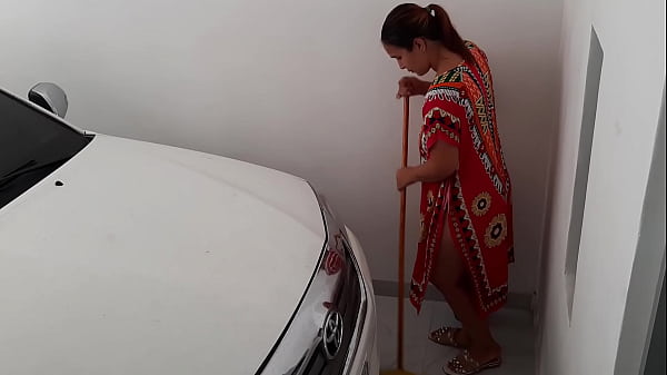 While she’s tied up, I fuck her tight pussy