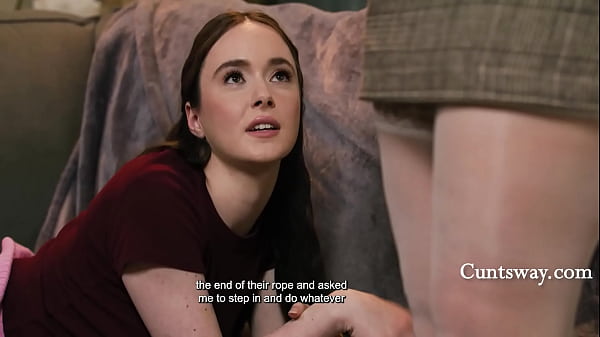 Babá peituda oferece a garota malcriada uma mistura de disciplina e sexo - Ryan Keely, Hazel Moore | Cuntsway