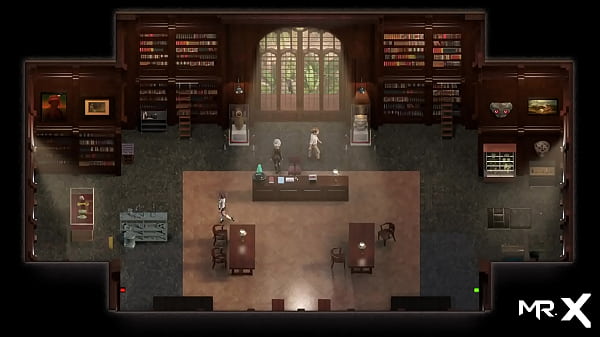 TreasureOfNadia - Mature Pussy Giving On Library Table E3 #1