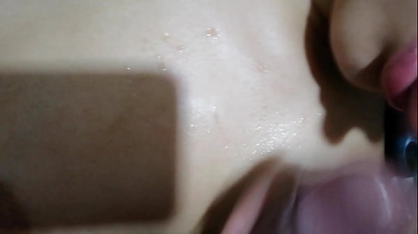 I discover my friend freaking out and she tells me to fuck her hard