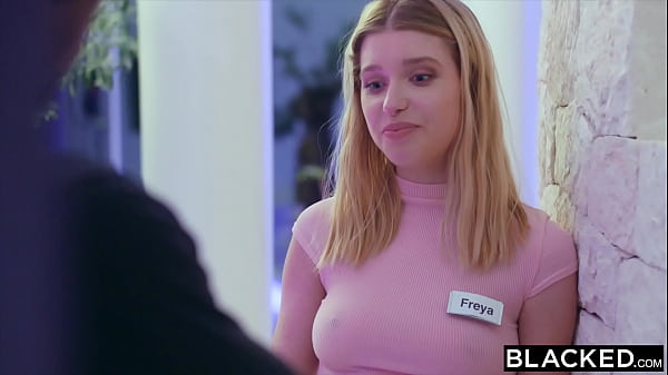 BLACKED BBC-loving Busty Blonde seduces handsome stranger