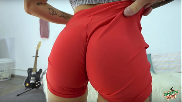 Tight and Round Ass On Petite Tattoed Babe! and What a Cameltoe! Thumbnail