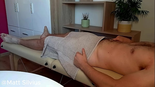 Almost got caught masturbating before the massage!