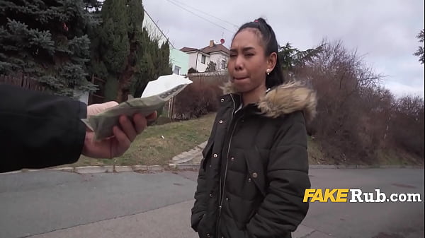 Sexy Indonesian Babe Picked Up For Cash