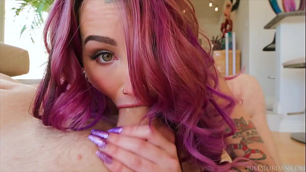 JulesJordan.com - Dangerous Squirting Sensation Valerica Steele Shows Jules Jordan Her Talents