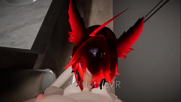 Public Restroom Suck And Fuck Red Head POV Lap Dance VRChat ERP