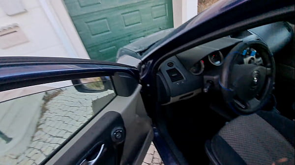 Wife hides in a travel and gets anal creampie from her husband's best friend