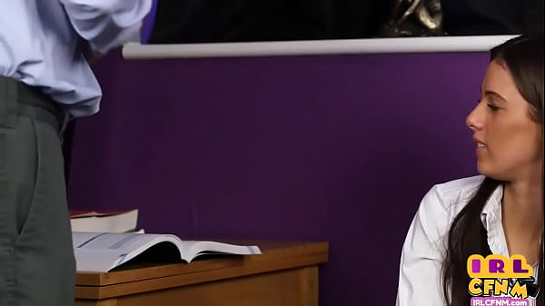 Shy amateur babe in high heels sucks and gets fucked