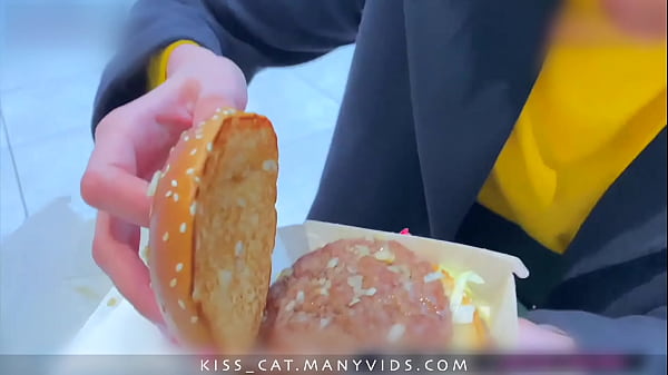 Risky Blowjob in Fitting Room for Big Mac - Public Agent PickUp & Fuck Student in Mall / Kiss Cat