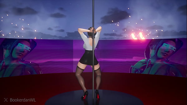 Pole Dance In The Desert [3D Hentai]