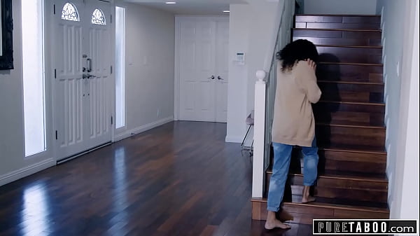 PURE TABOO Cheating Scarlit Scandal Lets the Delivery Guy In During Pandemic
