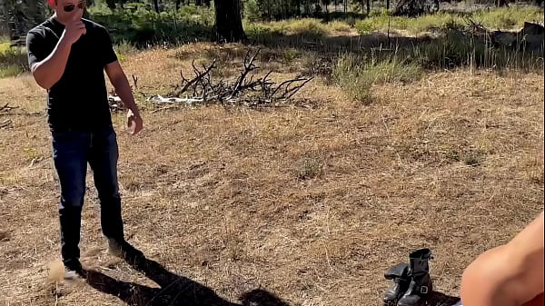 Two Milfs Seduce Hiker With Their Big Tits and Pussies Thumbnail