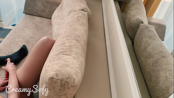 Teacher caught me jerking off and spanked on juicy ass