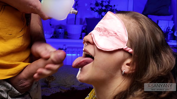 Friend suggested a GAME of TASTE, I put on a blindfold and he ... me ;-(  XSanyAny