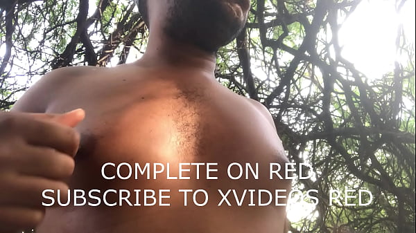 125 The big guy feels very horny in the nipples