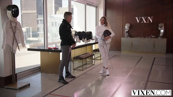 VIXEN Rivals Avery & Naomi team up to seduce fencing coach