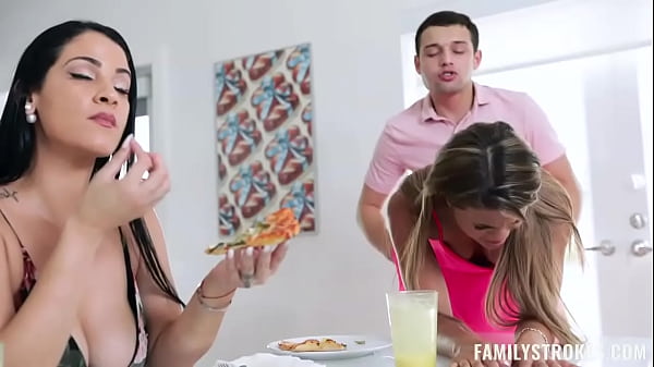 Stepson Is Willing To Keep A Secret If He Can Fuck His Stepsister