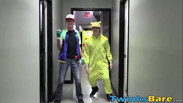 Pokemon dudes Kyle Rhodes and Cameron Hilander fucking raw