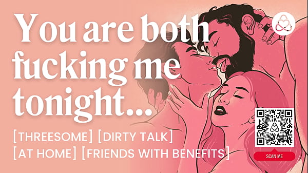 ASMR Audio Porn: Friends with Benefits Bi MFM Threesome with Anal Sex & Double Penetration – Erotic Audio Thumbnail