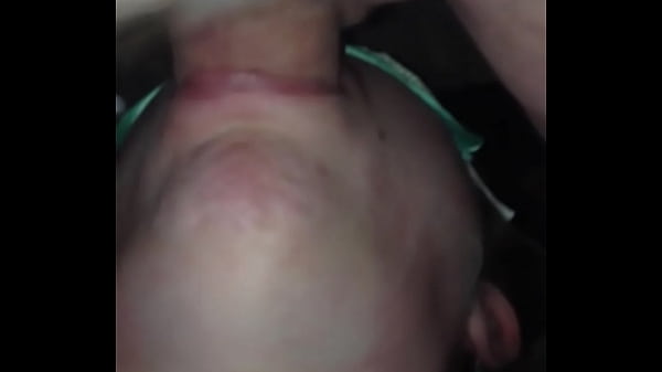 Throat fucking my little slut and making her gag! Thumbnail