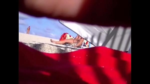 Exhibitionist Wife #43 Part 1 -BIG TITS on MILF Lana Teasing Nude Beach Voyeur and Flashing Japanese Tourist!
