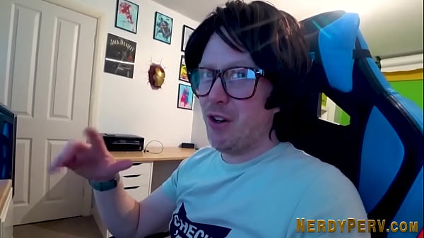 Tattooed brit doggystyled by nerdy perv Thumbnail