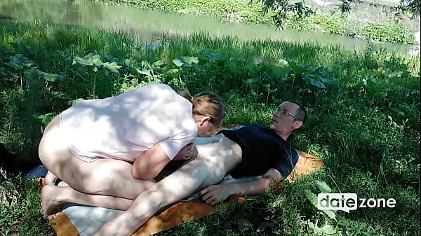 DATEZONE - Now mature bitch is my new lover and I'm fucking her on the grass
