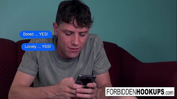 Busty brunette gets fucked by her step-brother