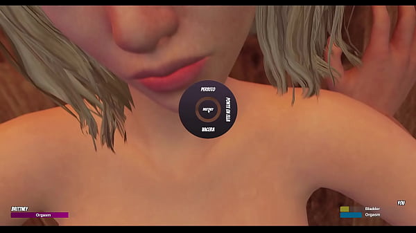 House party con Brittney , jugamos a las luchas  y terminamos culiando en la sala de la rubia Thumbnail